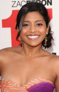 Tiya Sircar at the California premiere of "17 Again."