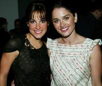 Lindsay Sloane and Robin Tunney at the world premiere of "The In-Laws" during the 2003 Tribeca Film Festival.