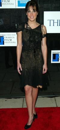 Lindsay Sloane at the world premiere of "The In-Laws" during the 2003 Tribeca Film Festival.