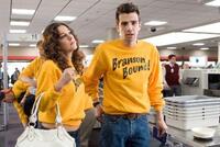Lindsay Sloane as Marnie and Jay Baruchel as Kirk in "She's Out of My League."