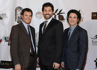 Director J. Clay Tweel, Micah Sloat and producer Steven Klein at the California premiere of "Make Believe."