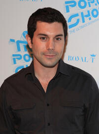 Micah Sloat at the Disney Consumer Product's "Tron' Pop-up Shop private opening celebration in California.