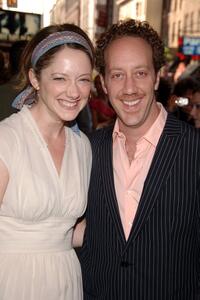Judy Greer and Joey Slotnick at the Broadway Opening of "The Caine Mutiny Court-Martial."