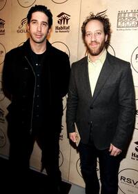 David Schwimmer and Joey Slotnick at the Kenneth Coles R.S.V.P. to HELP benefit.