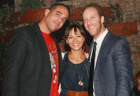 Bobby Cannavale, Rashida Jones and Joey Slotnick at the after party of the premiere of "Dedication."