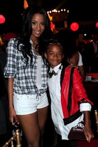 Singer Ciara and Jaden Smith at the after party of the premiere of "The Karate Kid."