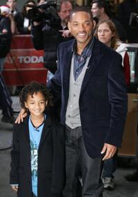 Jaden Smith and Will Smith at the NBC's Today Show.