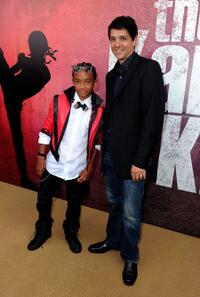 Jaden Smith and Ralph Macchio at the after party of the California premiere of "The Karate Kid (2010)."