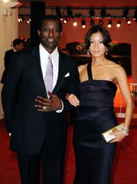 Wesley Snipes and Nikki Park at the premiere of "Brooklyn's Finest" during the 66th Venice Film Festival.
