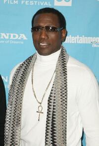 Wesley Snipes at the premiere of "Brooklyn's Finest" during the 2009 Sundance Film Festival.