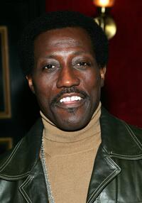 Wesley Snipes at the premiere of "The Inside Man."