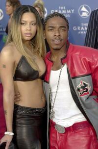 Sisqo and Guest at the 43rd Annual Grammy Awards.