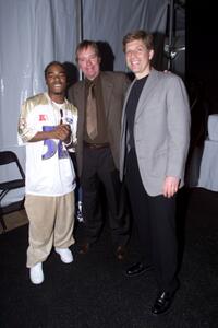 Sisqo, Gene Millard and Robert Santelli at the Grammy Week 2001.