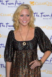 Brittany Snow at The Trevor Project's 9th annual Cracked XMas "Mistletoe, Mischief & Myrrh!" event in L.A.