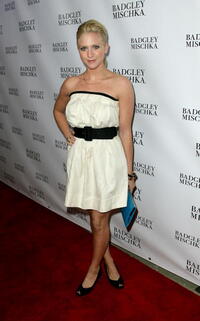 Brittany Snow at the celebration for the new Badgley Mischka marketing campaign in West Hollywood.