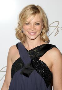 Amy Smart at the Max Azria 2008 fashion show during the Mercedes-Benz Fashion Week Fall 2008.
