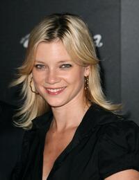 Amy Smart at the launch of the Pink Taco.