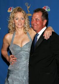 Jean Smart and Gregory Itzin at the 58th Annual Primetime Emmy Awards.