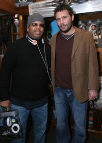 Jeremy Sisto and Terence Blanchard at the Gibson Guitar and Entertainment Tonight celebrity hospitality lodge during the 2007 Sundance Film Festival.