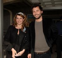Jeremy Sisto and Nia Vardalos at the World premiere of "Distracted."