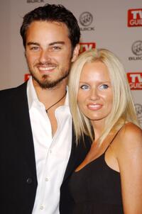 Kerr Smith and Harmony Everett at the first TV Guide Primetime Emmy Party.