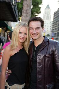 Harmony Everet and Kerr Smith at the premiere of "CQ."