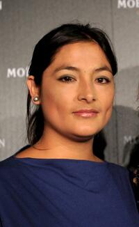 Magaly Solier at the press conference for "La Teta Asustada."