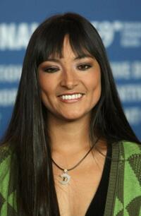 Magaly Solier at the press conference of "The Milk of Sorrow" during the 59th Berlin Film Festival.