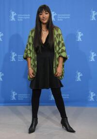 Magaly Solier at the photocall of "The Milk of Sorrow" during the 59th Berlin Film Festival.