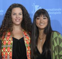 Claudia Llosa and Magaly Solier at the photocall of "The Milk of Sorrow" during the 59th Berlin Film Festival.