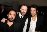 Felix Solis, Brian O'Byrne and Tom Tykwer at the after party of the screening of "The International."