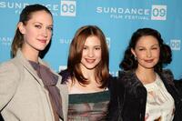 Lauren Lee Smith, Alexia Fast and Ashley Judd at the screening of "Helen" during the 2009 Sundance Film Festival.