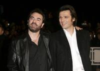 Bruno Solo and Yvan Lebolloch at the NRJ Music Awards.