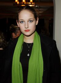 Leelee Sobieski at the designer Alexander McQueen's Spring/Summer 2004 Collection.