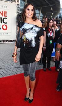 Miriama Smith at the Vodafone New Zealand Music Awards 2008.