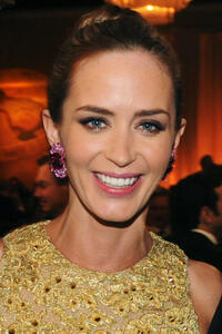 Emily Blunt at the 70th Annual Golden Globe Awards Cocktail Party in Beverly Hills.