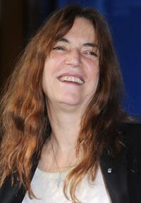Patti Smith at the photocall of "Patti Smith: Dream of Life" during the 58th Berlinale Film Festival.