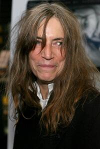 Patti Smith at the premiere of "Fur: An Imaginary Portrait of Diane Arbus."