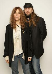 Patti Smith and Steven Sebring at the 2008 Sundance Film Festival.