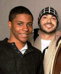 Dante Clark and Sebastian Sozzi at the 2008 Slamdance Film Festival.