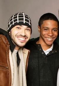 Sebastian Sozzi and Dante Clark at the 2008 Slamdance Film Festival.