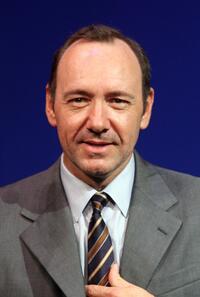Kevin Spacey attends a news conference for their film "Superman Returns".