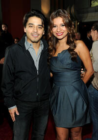 Douglas Spain and Kristina Guerrero at the California premiere of "Latinos Living The American Dream."