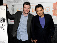 David J. Phillips and Douglas Spain at the special screening of "Mission Park."