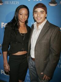 Monique Coleman and Douglas Spain at the 37th NAACP Image Awards Pre-Show Gala.