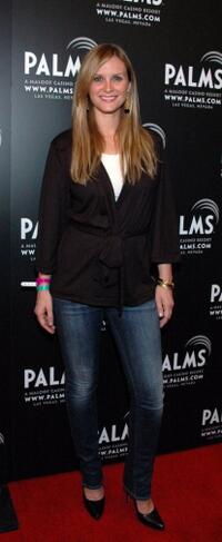 Bonnie Somerville at the First Annual Fantasy Suite Block party.
