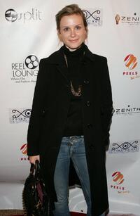 Bonnie Somerville at the REEL Lounge Retreat.