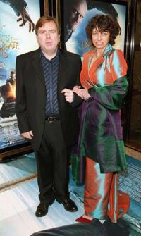Timothy Spall and Shane Spall at the European premiere of "Lemony Snicket's A Series Of Unfortunate Events."