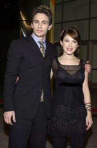 James Franco and his wife Marla Sokoloff at the premiere of "Sonny."