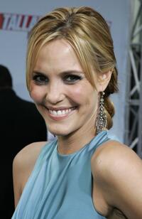 Leslie Bibb at the premiere of "Talladega Nights: The Ballad of Ricky Bobby."